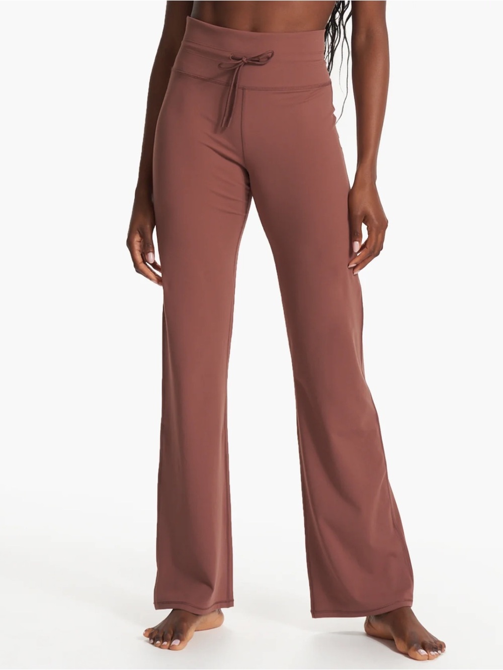 Vuori Daily Wide Leg Pants Hazelnut - Size Medium